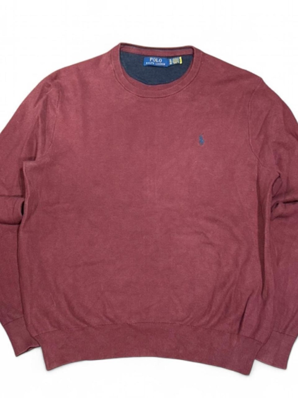 Polo Ralph Lauren Pony Burgandy Thermal Sweater